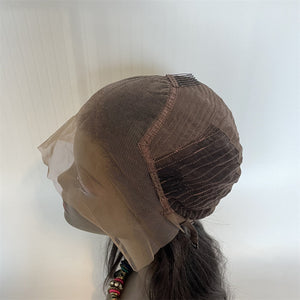 Enoya Loose Wave Lace Front 4'' Wig Brazilian Human Virgin Hair Preplucked Hairline