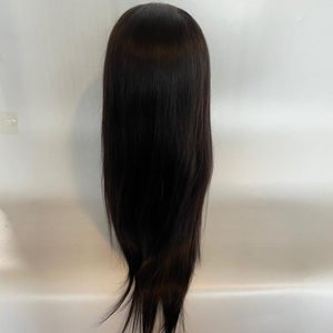 Enoya Natural Straight Full Lace Wig Transparent Lace Brazilian Human Hair