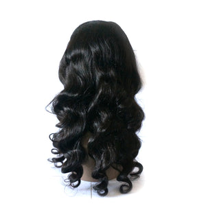Enoya Loose Wave 5x5 HD Lace Closure Wigs Brazilian Human Hair 180% Density