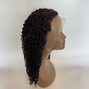 Enoya Curly 13x4 HD Lace Front Closure Wig Brazilian Human Virgin Hair Wigs 180% Density