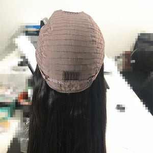 Enoya Straight 5x5 HD Lace Closure Wig Brazilian Human Virgin Hair Transparent Lace