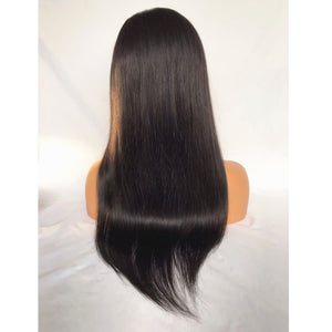 Enoya Straight 5x5 HD Lace Closure Wig Brazilian Human Virgin Hair Transparent Lace