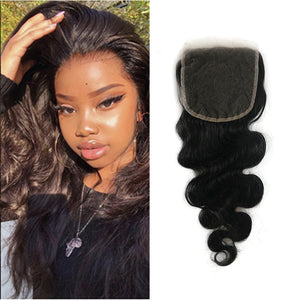 Enoya Body Wave HD Lace Closure Frontal Brazilian Human Virgin Hair