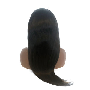 Enoya Straight 13x4 HD Lace Front Closure Wig Brazilian Human Virgin Hair Wigs 180% Density