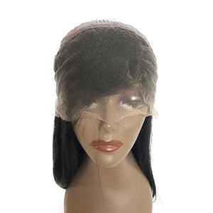 Enoya Straight 13x4 HD Lace Front Closure Wig Brazilian Human Virgin Hair Wigs 180% Density