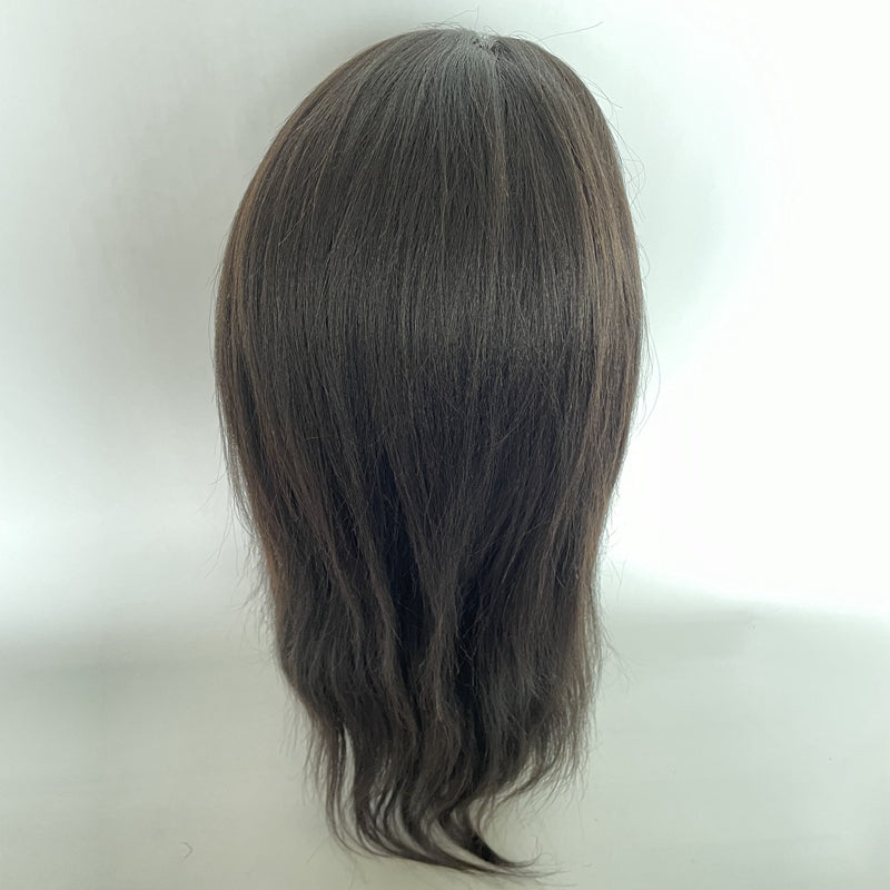Enoya 360 Lace Wig Yaki Brazilian Human Virgin Hair Wigs-Glueless 180% Density