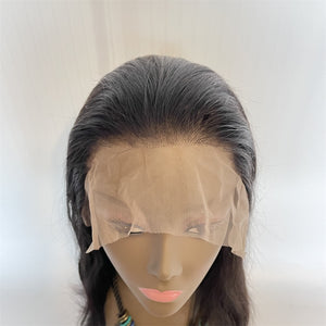 Enoya Straight Lace Front 4'' Wig Brazilian Human Virgin Hair Preplucked Hairline