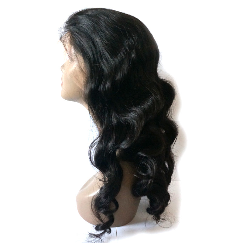 Enoya Loose Wave Lace Front 4'' Wig Brazilian Human Virgin Hair Preplucked Hairline