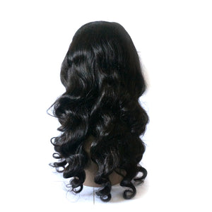 Enoya Loose Wave Lace Front 4'' Wig Brazilian Human Virgin Hair Preplucked Hairline