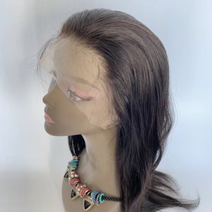 Enoya Straight HD Full Lace Wig Brazilian Human Virgin Hair Pre-plucked